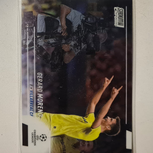 Gerard Moreno 2022 Topps Stadium club chrome #24 Soccer Football Villarreal Excellent