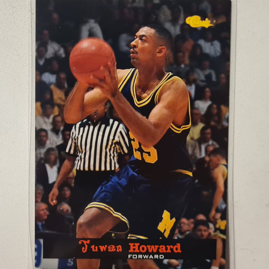 Juwan Howard 1994 Classic #5 NBA Basketball Washington Bullets Excellent sleeved