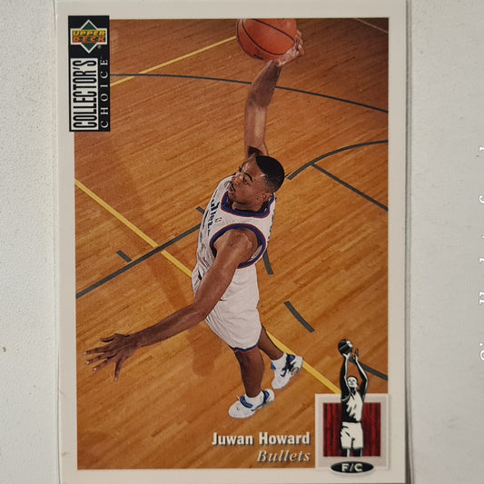 Juwan Howard 1994 Upper-Deck #278 NBA Basketball Washington Bullets Excellent sleeved