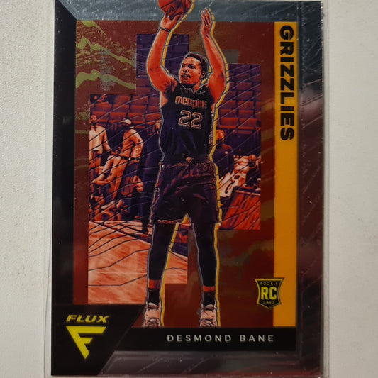 Desmond Bane 2020-21 Panini Flux Rookie RC #221 NBA Basketball Memphis Grizzlies Excellent sleeved