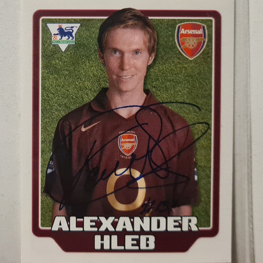 Alexander Helb 1996 Merlin FA Premier League 06 Sticker #21 Soccer Football Arsenal very good sleeved