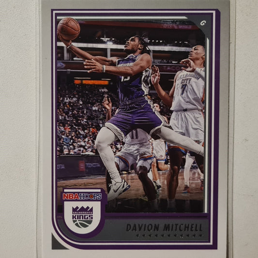 Davion Mitchell 2022-23 Panini Hoops #160 NBA Basketball Sacramento Kings Mint