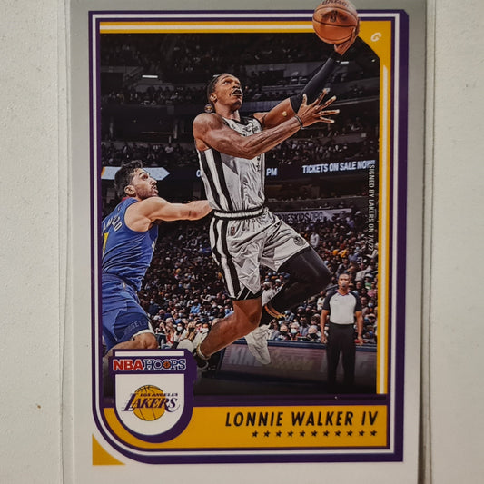 Lonnie Walker IV 2022-23 Panini Hoops #153 NBA Basketball Los Angeles Lakers Mint