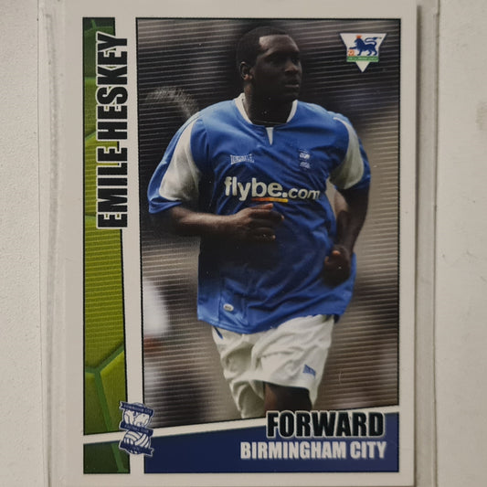 Emile Heskey 2005 Merlin Premier stars #35 Soccer Football Birmingham City good very good