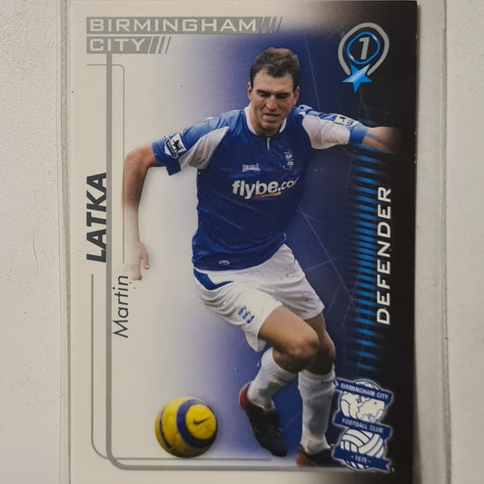 Martin Latka 2005-06 Shoot Out premier league Soccer Football Birmingham City very good