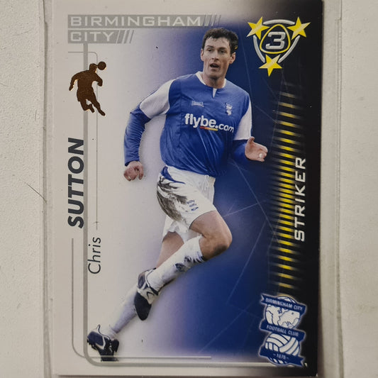 Chris Sutton 2005-06 Shoot Out premier league Soccer Football Birmingham City very good