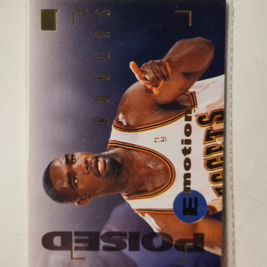 Rodney Rogers 1995 Skybox Emotion poised  #24 NBA Basketball Denver Nuggets Excellent