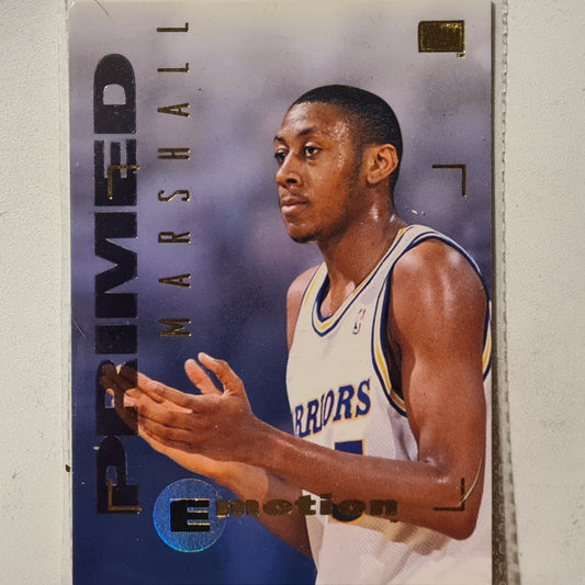 Donyell Marshall 1995 Skybox Emotion Primed Rookie RC #30 NBA Basketball Golden State Warriors Excellent