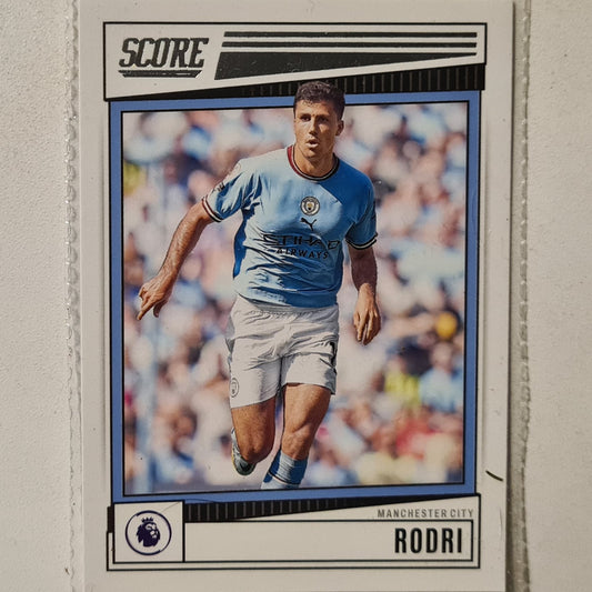 Rodri 2022-23 Panini Score Premier League #130 Soccer Football Manchester City Excellent