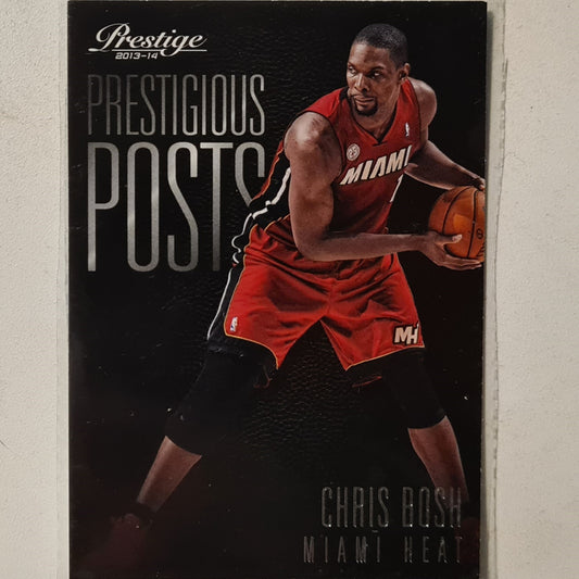 Chris Bosh 2013-14 Panini Prestige prestigious posts #2 NBA Basketball Miami Heat Excellent