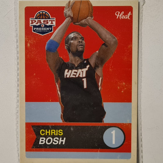 Chris Bosh 2012 Panini Past & Present #8 NBA Basketball Miami Heat Excellent