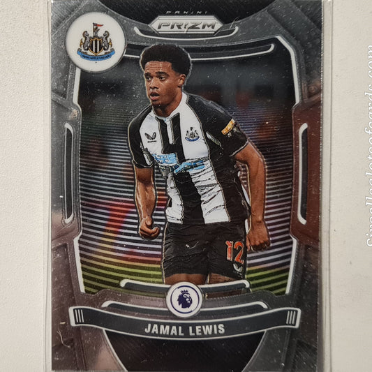 Jamal Lewis 2021-22 Panini Prizm premier league #32 Soccer Football Newcastle United Excellent/mint sleeved