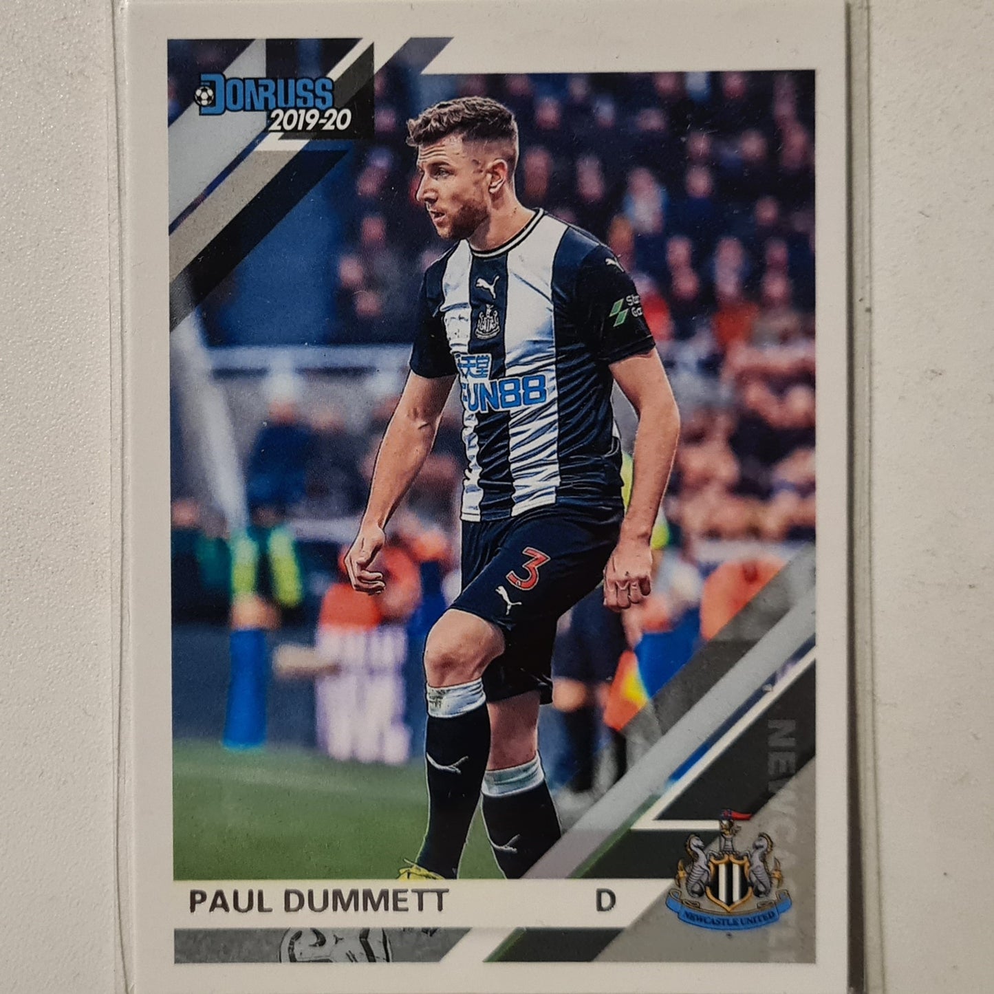 Paul Dummett 2019-20 Panini Donruss #120 Soccer Football Newcastle United Excellent/mint sleeved