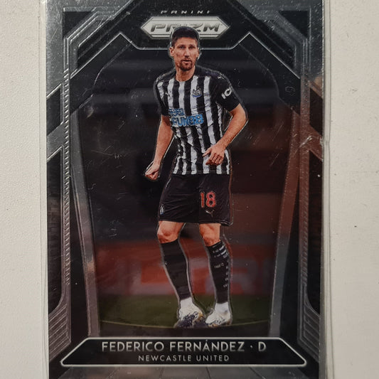 Federico Fernandez 2020-21 Panini Prizm premier league #229 Soccer Football Newcastle United Excellent/mint sleeved