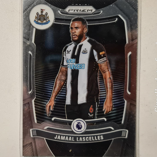 Jamaal Lascelles 2021-22 Panini Prizm premier league #33 Soccer Football Newcastle United Excellent/mint sleeved