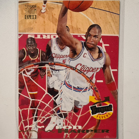Ron Harper 1994 Topps stadium club frequent flyers #351 NBA Basketball Los Angeles Clippers  excellent sleeved