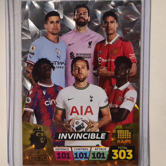 Kane Baka 2023 Panini Adrenalyn XL Invincible rare Holo Soccer Football Excellent Sleeved