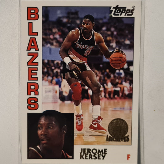 Jerome Kersey 1993 Topps Rookie Archives Gold variant #53 Portland Trail Blazers Excellent Sleeved