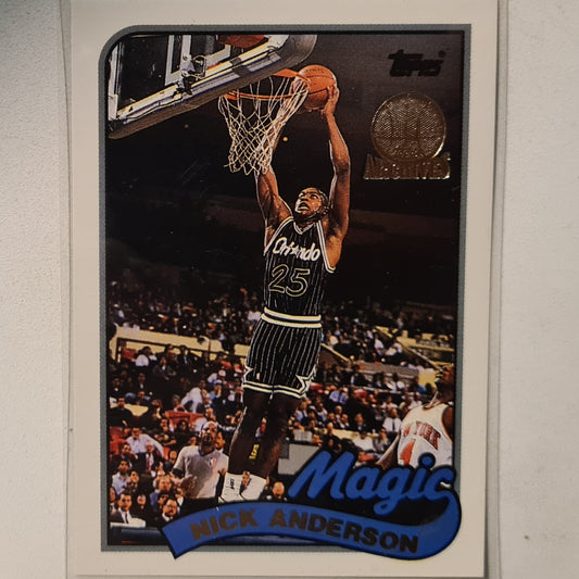Nick Anderson 1993 Topps Rookie Archives Gold variant #115 Orlando Magic Excellent Sleeved