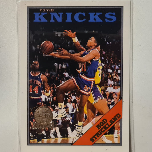 Rod Strickland 1993 Topps Rookie Archives Gold variant RC I #113 New York Knicks Excellent Sleeved
