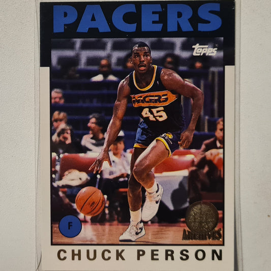 Chuck Person 1993 Topps Rookie Archives Gold variant RC #84 Indiana Pacers Excellent Sleeved