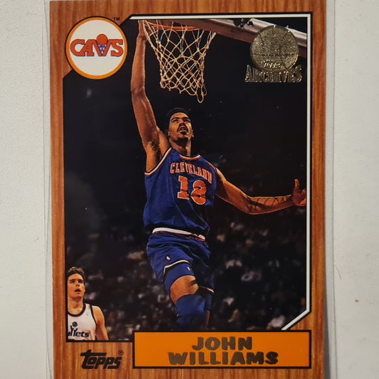 John Williams 1993 Topps Rookie Archives Gold variant RC #100 Cleveland Cavaliers Excellent Sleeved