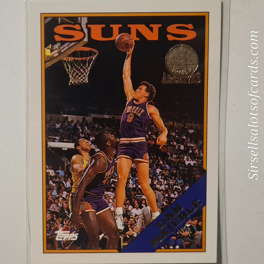 Dan Majerle 1993 Topps Rookie Archives Gold variant RC #105 Phoenix Suns Excellent Sleeved