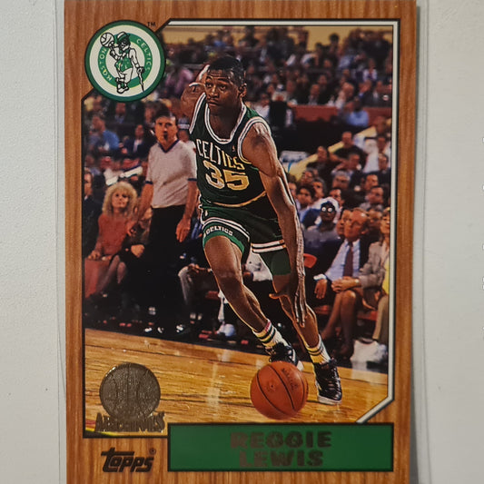 Reggie Lewis 1993 Topps Rookie Archives Gold variant RC #94 NBA Basketball Boston Celtics Excellent Sleeved