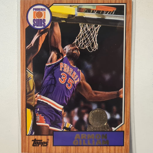 Armon Gilliam 1993 Topps Rookie Archives Gold variant RC #90 NBA Basketball Phoenix Suns Excellent Sleeved