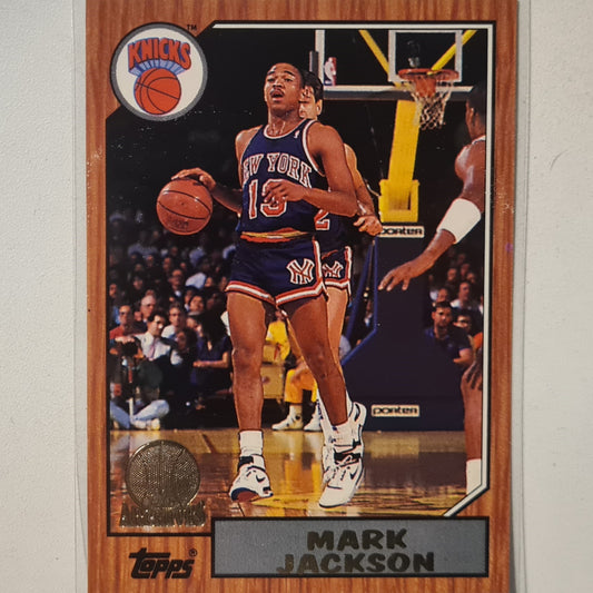 Mark Jackson 1993 Topps Rookie Archives Gold variant RC #92 NBA Basketball New York Knicks Excellent Sleeved