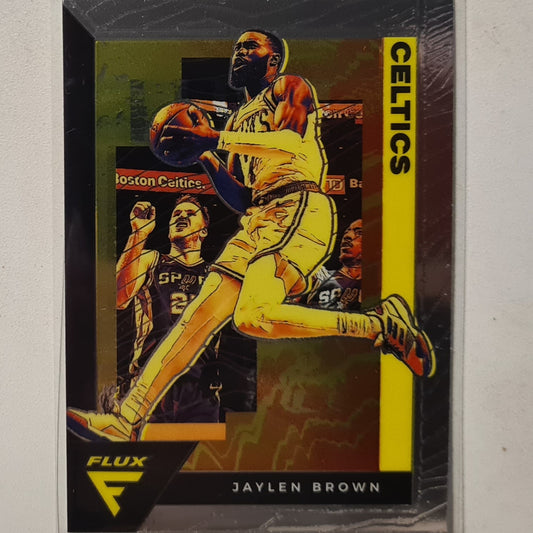Jaylen Brown 2020-21 Panini Flux #8 NBA Basketball Boston Celtics Excellent