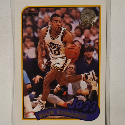 Blue Edwards 1993 Topps Rookie Archives Gold variant #136 Utah Jazz Excellent Sleeved