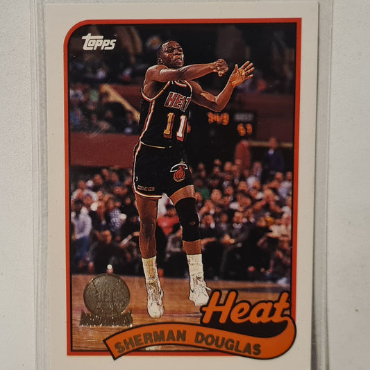 Sherman Douglas 1993 Topps Rookie Archives Gold variant #119 Miami Heat Excellent Sleeved