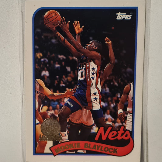 Mookie Blaylock 1993 Topps Rookie Archives Gold variant #117 New Jersey Nets Excellent Sleeved