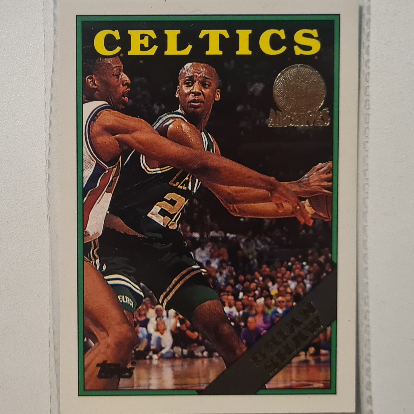 Brian Shaw 1993 Topps Rookie Archives Gold variant #111 Boston Celtics Excellent Sleeved