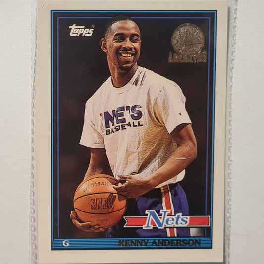 Kenny Anderson 1993 Topps Rookie Archives Gold variant #140 New Jersey Nets Excellent Sleeved