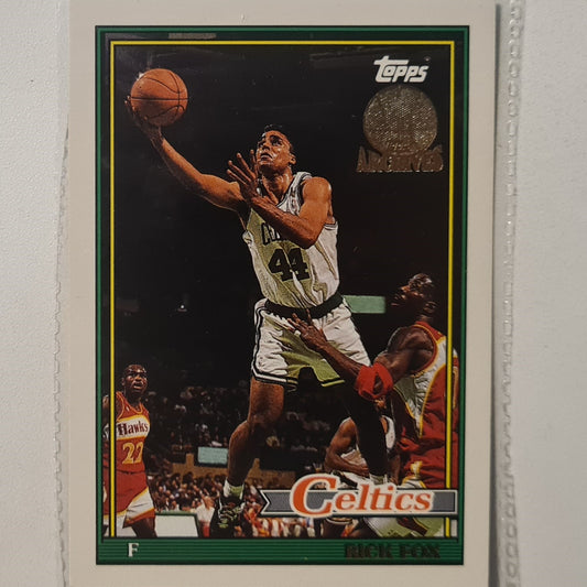 Rick Fox 1993 Topps Rookie Archives Gold variant #143 Boston Celtics Excellent Sleeved