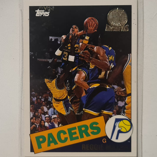 Reggie Miller 1993 Topps Rookie Archives Gold variant #67 Indiana Pacers Excellent Sleeved