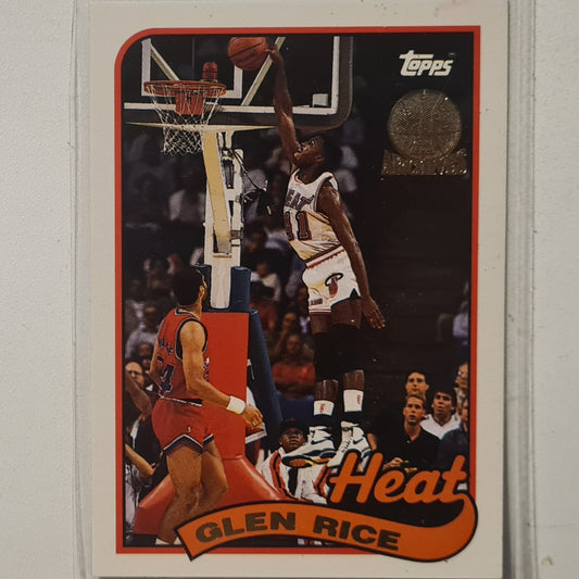 Glen Rice 1993 Topps Rookie Archives Gold variant #127 Miami Heat Excellent Sleeved