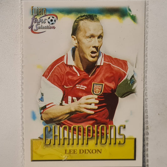 Lee Dixon 1999 Futera Fans Selection #88  Soccer Football Arsenal Excellent sleeved