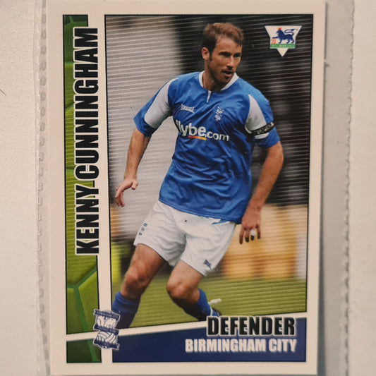 Kenny Cunningham 2005 Merlin Premier Stars #30 Soccer Football Birmingham very good sleeved