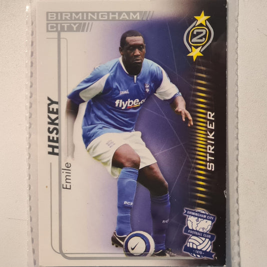 Emile Heskey 2005-06 Shoot-Out Premier League Soccer Football Birmingham very good sleeved