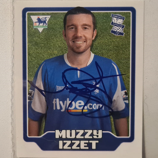 Muzzy Izzet 2006 Merlin FA Premier league 06 sticker #72 Soccer Football Birmingham Excellent sleeved