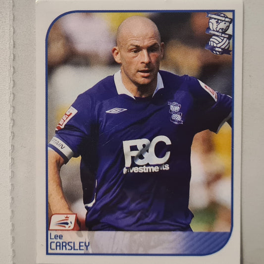 Lee Carsley 2008 Panini Coca-Cola Championship sticker #271 Soccer Football Birmingham Excellent sleeved