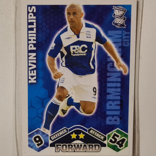 Kevin Phillips 2009-10 Topps Match Attax  Soccer Football Birmingham Excellent