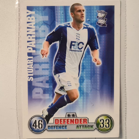 Stuart Parnaby 2007-08 Topps Match Attax  Soccer Football Birmingham good