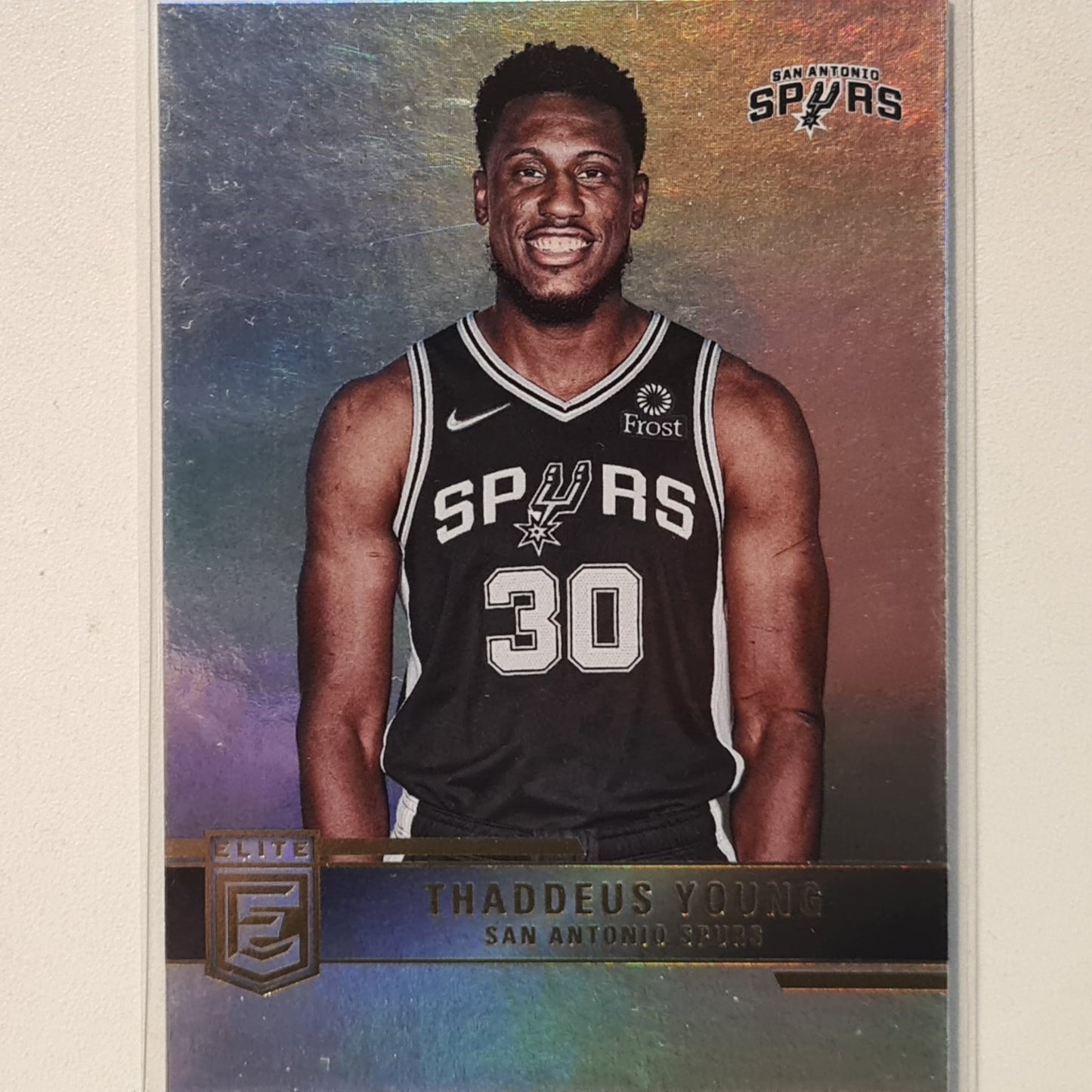 Thaddeus Young 2021-22 Panini Donruss Elite #153 NBA Basketball San Antonio Spurs Excellent/Mint sleeved