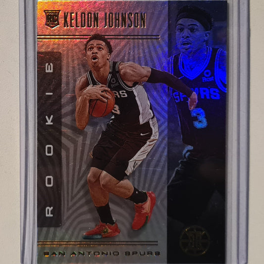 Keldon Johnson 2019-20 Panini illusions Rookie RC #180 NBA Basketball San Antonio Spurs Excellent/Mint sleeved