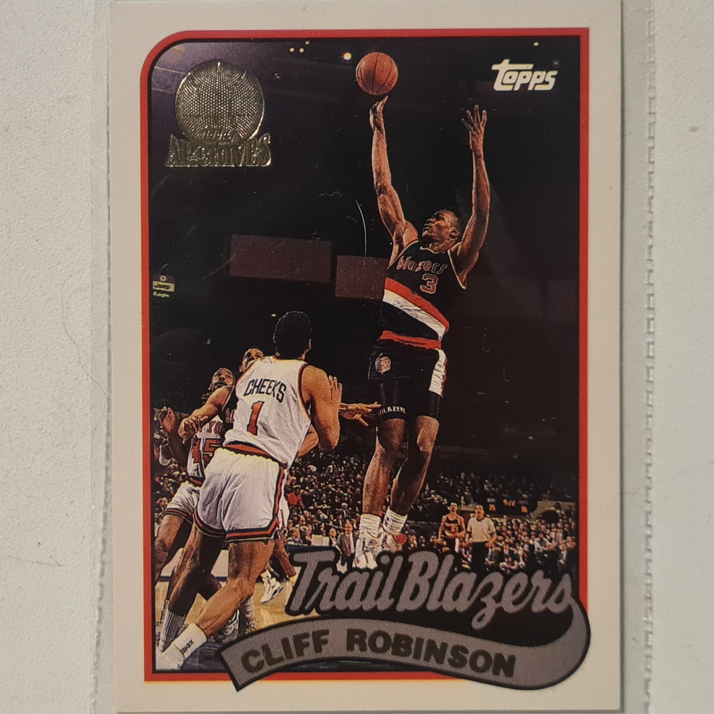 Cliff Robinson 1993 Topps Rookie Archives Gold variant #129 Portland Trail Blazers Excellent Sleeved