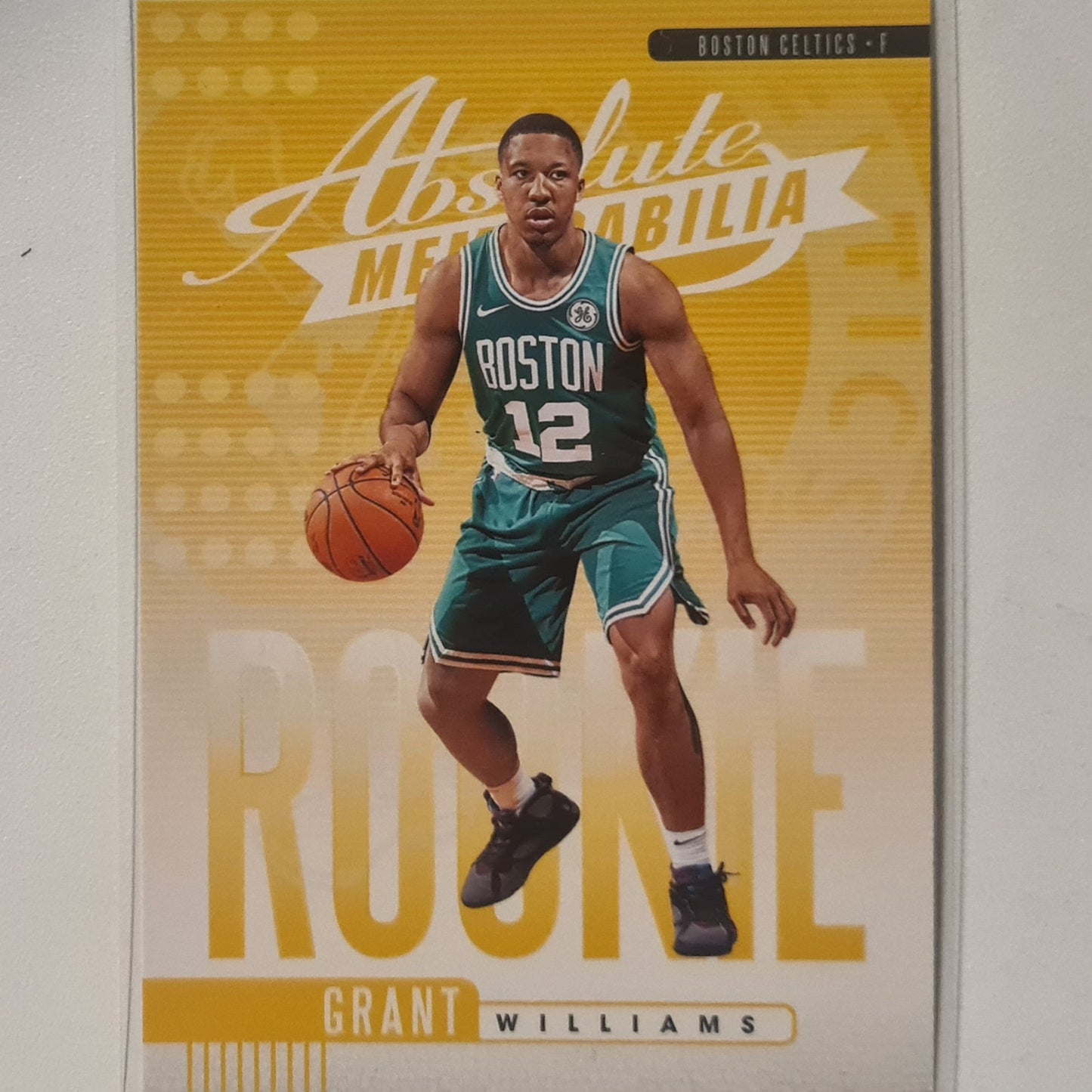 Grant Williams 2019-20 Panini Absolute Memorabilia Rookie RC #24 NBA Basketball Boston Celtics Excellent Sleeved